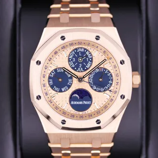 Audemars Piguet Royal Oak Perpetual Calendar 26584OR.OO.1220OR.01 Rose gold Pink