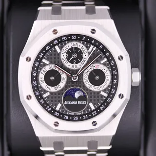 Audemars Piguet Royal Oak Perpetual Calendar 26597PT.OO.1220PT.01 Platinum Black