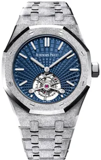 Audemars Piguet Royal Oak Tourbillon 26520BC.GG.1224BC.01 41mm White gold Blue