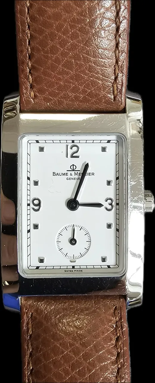 Baume & Mercier Hampton MV045063 24mm Stainless steel White