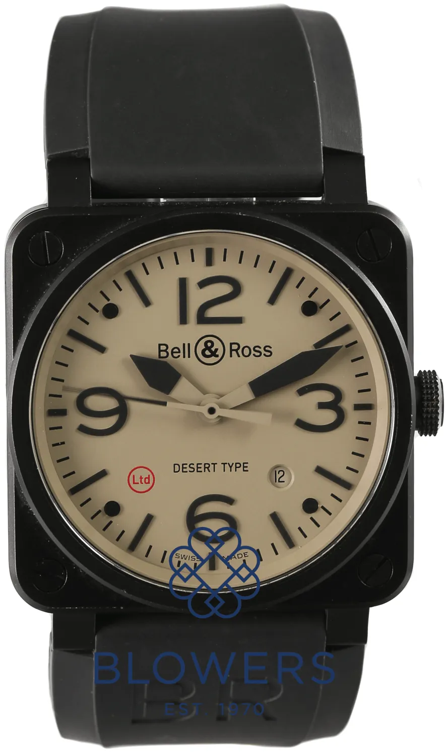 Bell & Ross BR03-92 BR 03-92 42mm Ceramic Beige