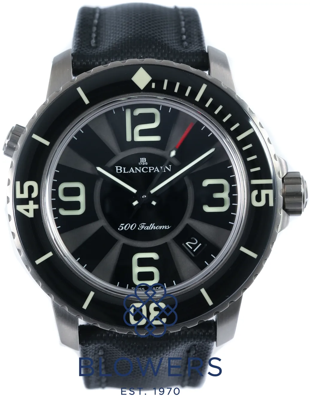 Blancpain Fifty Fathoms 50015-12B30-52B 48mm Titanium