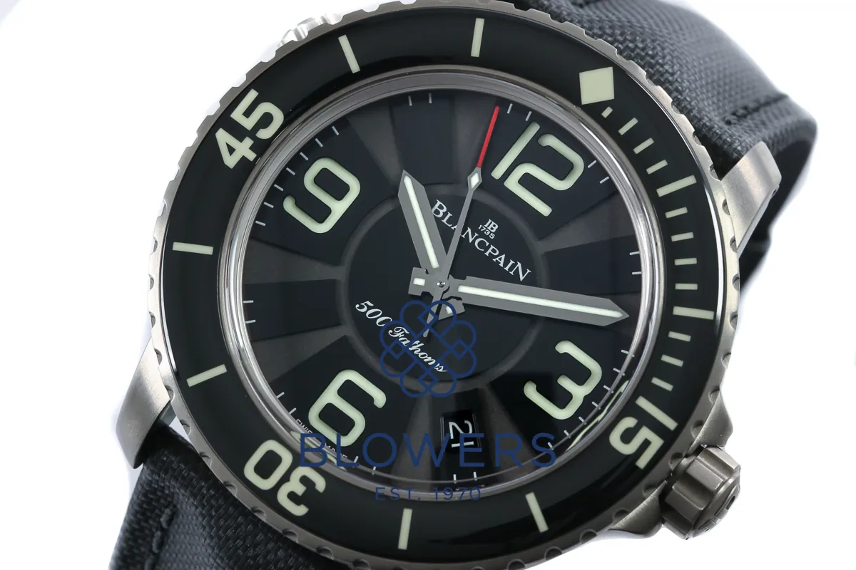 Blancpain Fifty Fathoms 50015-12B30-52B 48mm Titanium 4