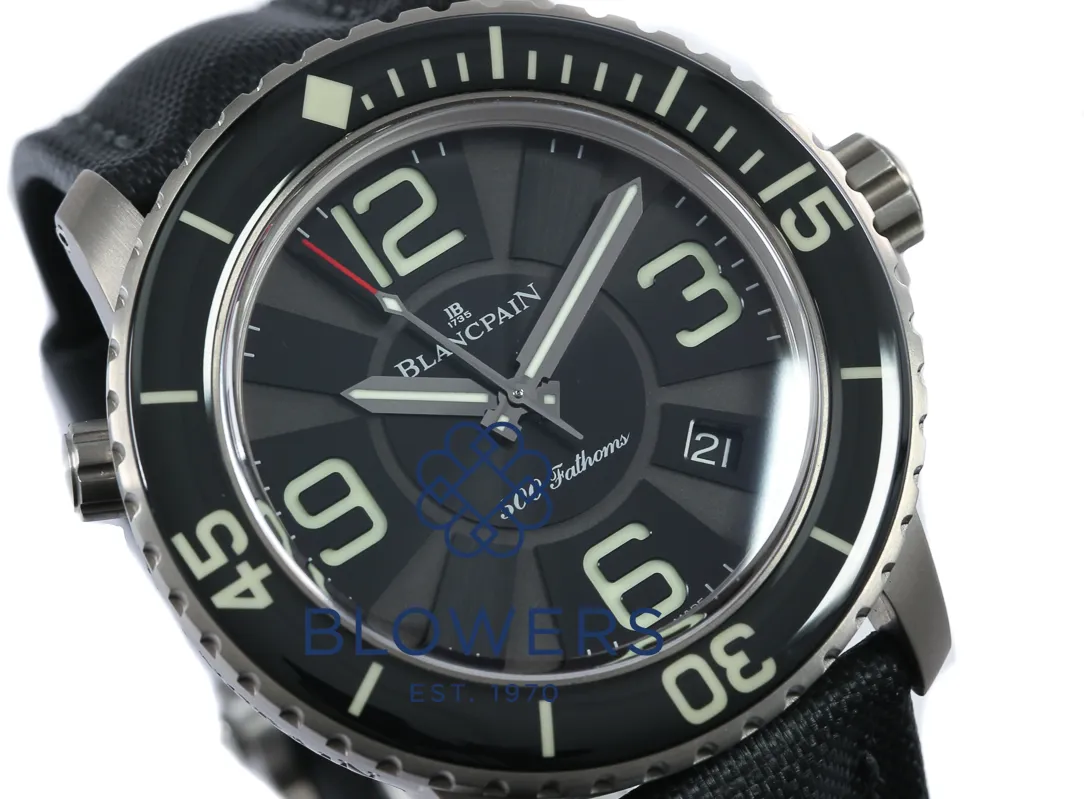 Blancpain Fifty Fathoms 50015-12B30-52B 48mm Titanium 5