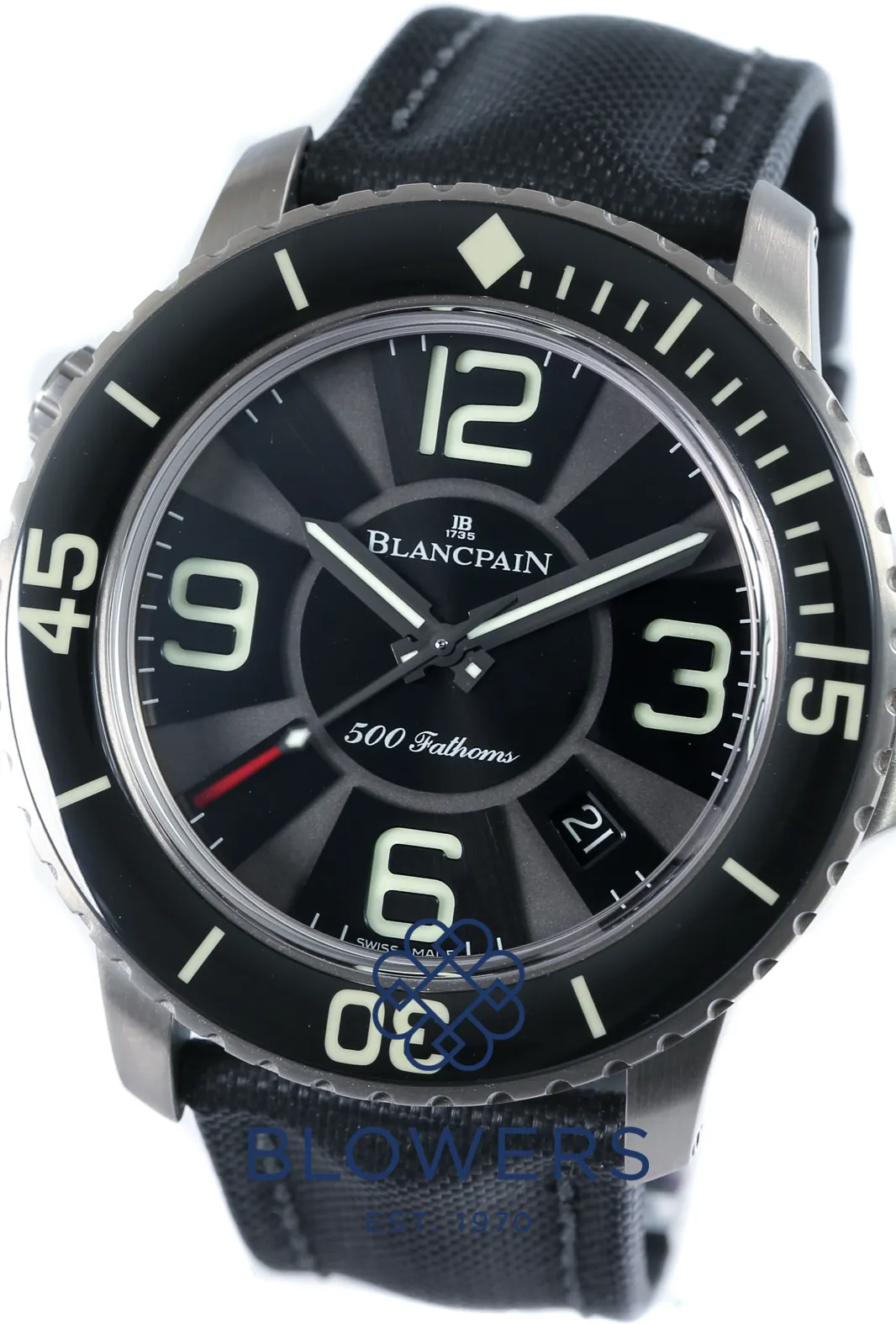 Blancpain Fifty Fathoms 50015-12B30-52B 48mm Titanium 11