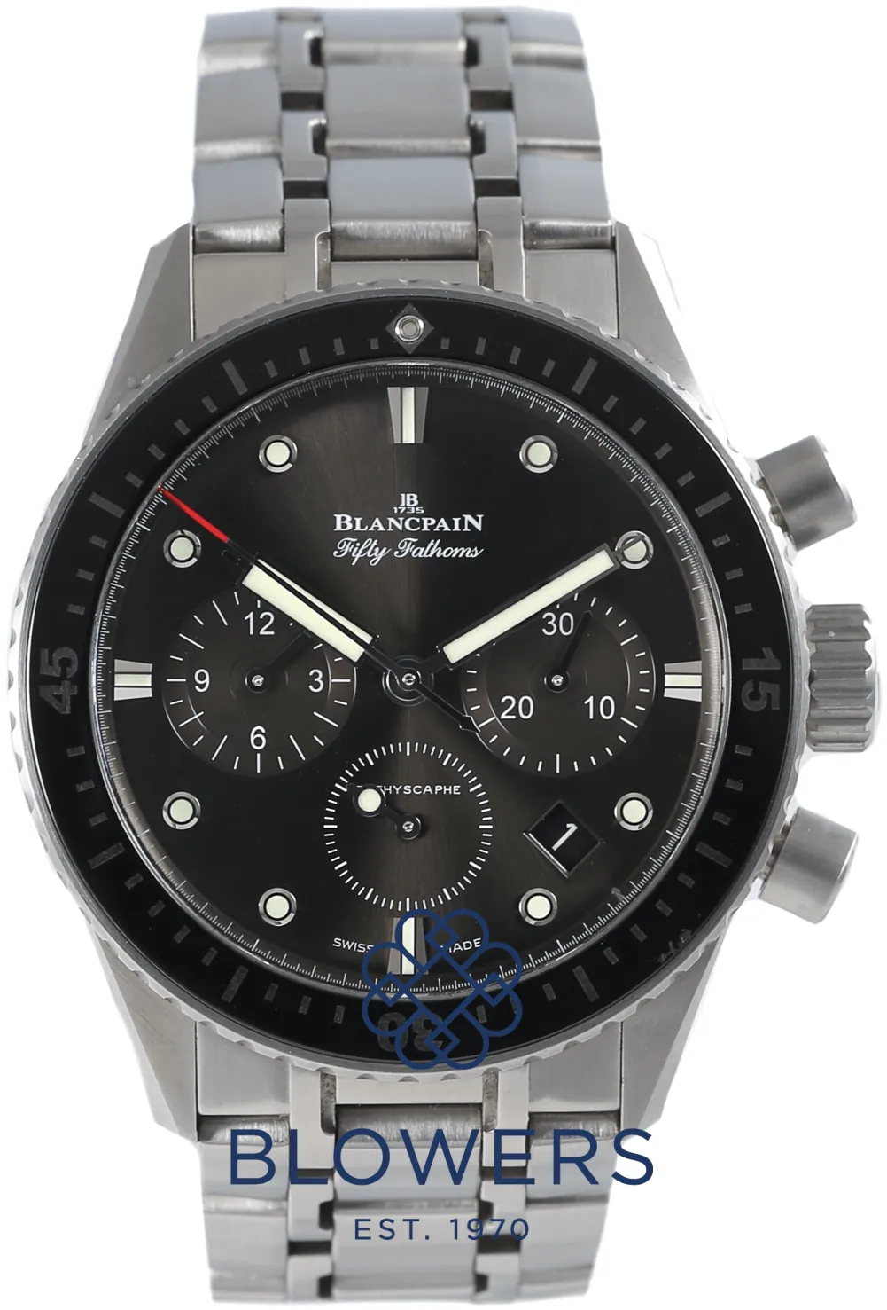 Blancpain Fifty Fathoms 5200-1110-B52A 43mm Stainless steel Gray meteor