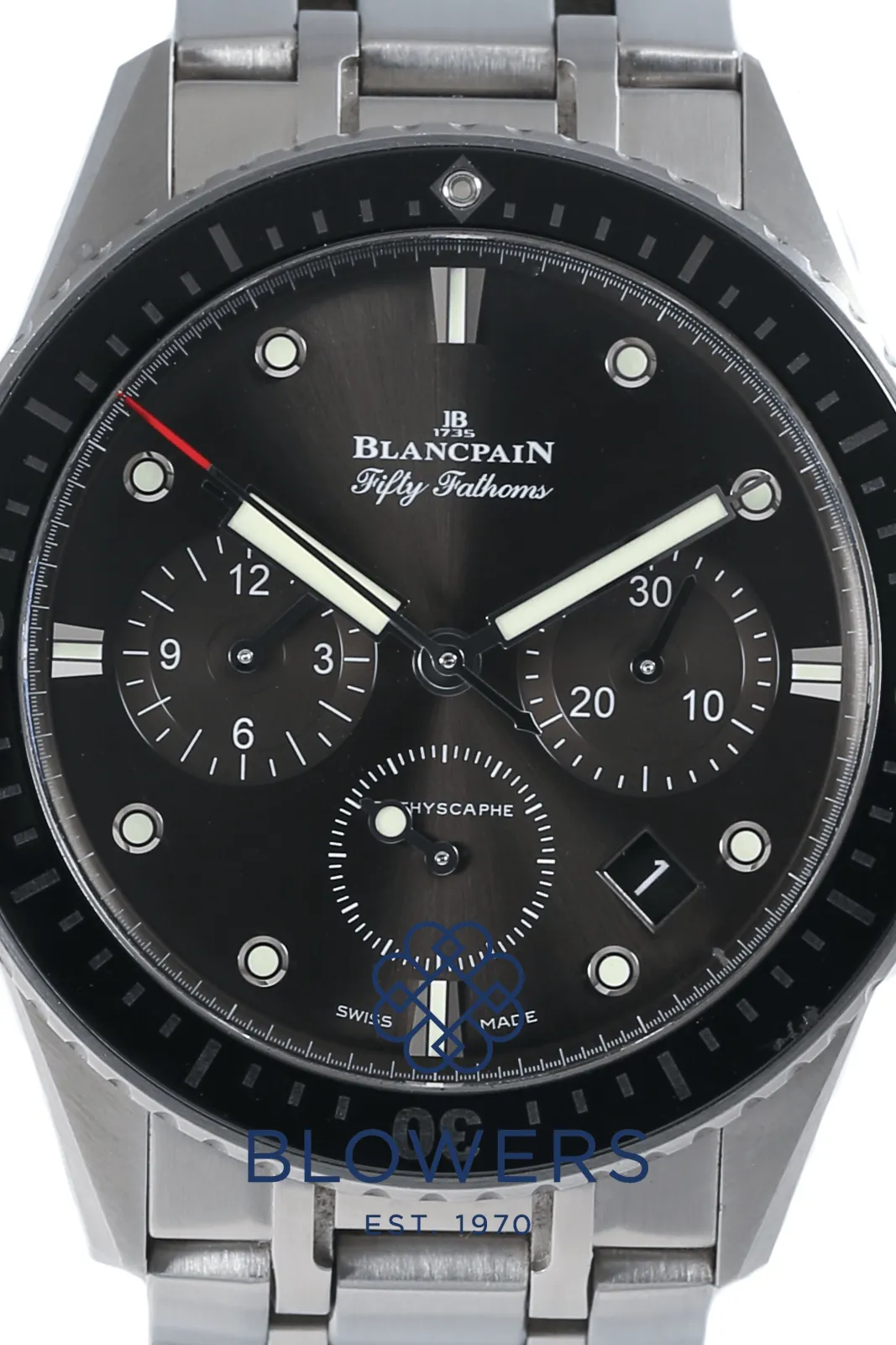 Blancpain Fifty Fathoms 5200-1110-B52A 43mm Stainless steel Gray meteor 1