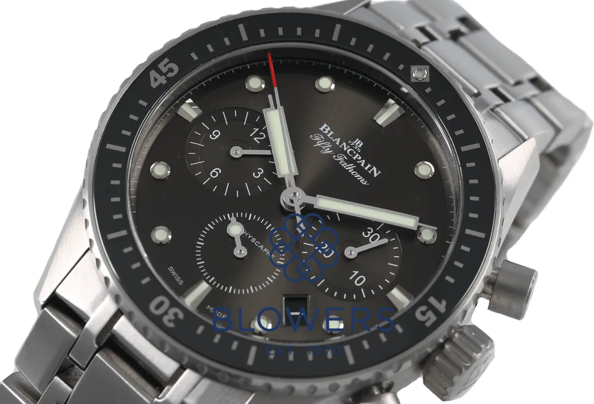 Blancpain Fifty Fathoms 5200-1110-B52A 43mm Stainless steel Gray meteor 4