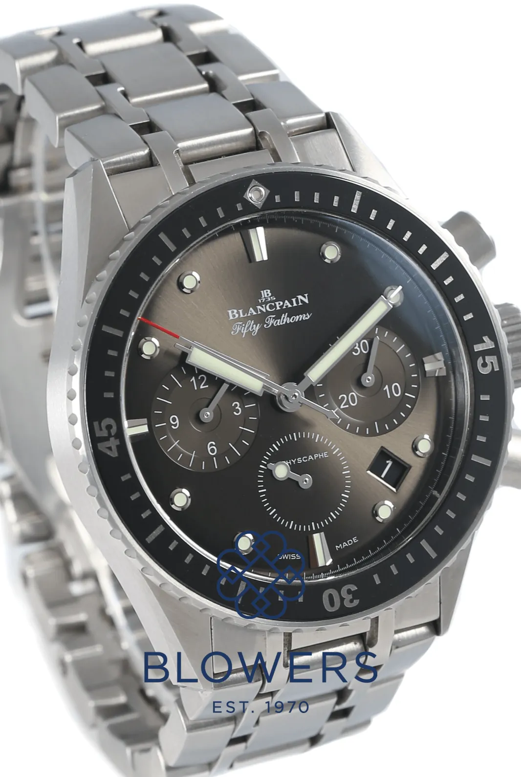 Blancpain Fifty Fathoms 5200-1110-B52A 43mm Stainless steel Gray meteor 10