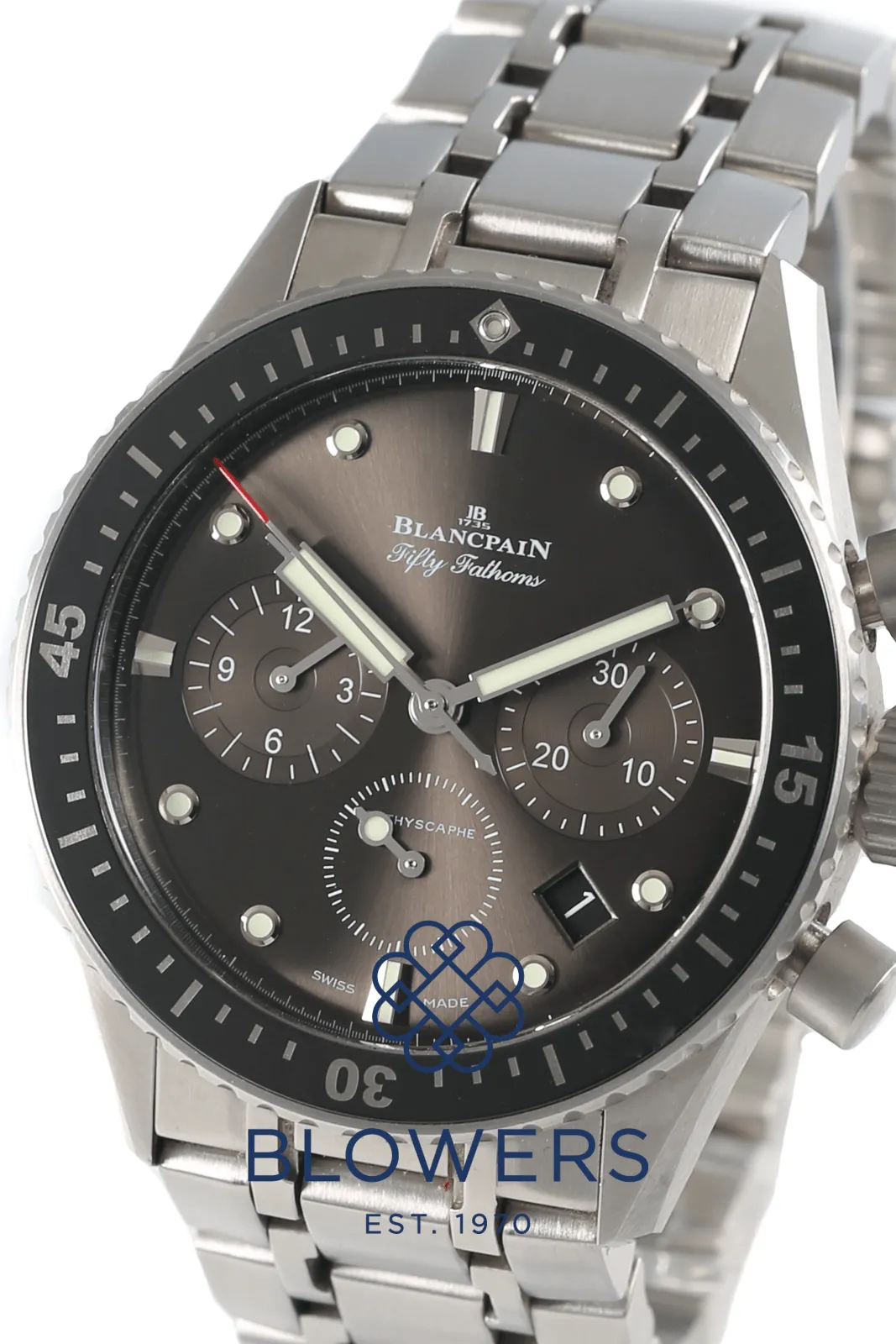 Blancpain Fifty Fathoms 5200-1110-B52A 43mm Stainless steel Gray meteor 11