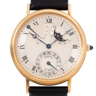 Breguet Classique 3130 Yellow gold Silver