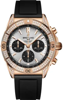 Breitling Chronomat B01 RB0134721G1S1 Red gold Silver