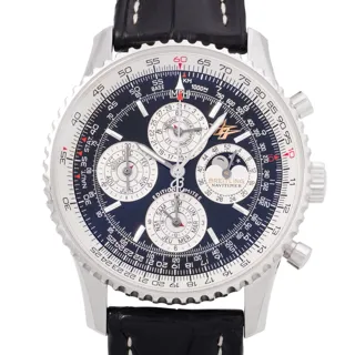 Breitling Navitimer L29320 White gold Black