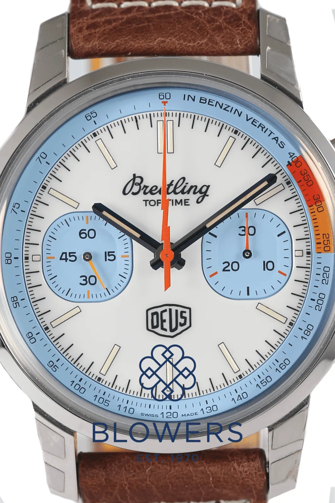 Breitling Top Time Triumph A23311 41mm Stainless steel Blue and White 1