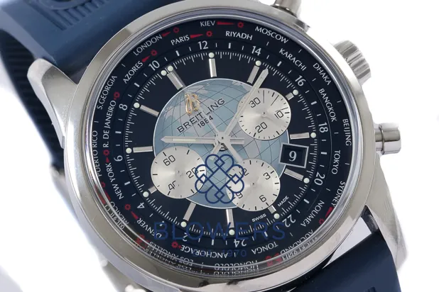 Breitling Transocean AB0510 46mm Stainless steel Blue 5