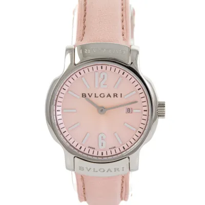 Bulgari Solotempo ST29S 29mm Stainless steel Rose