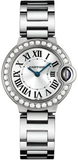 Cartier Ballon Bleu de Cartier WE9003Z3 28.5mm White gold Silver