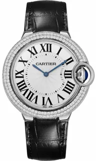 Cartier Ballon Bleu WE902056 40mm White gold Silver