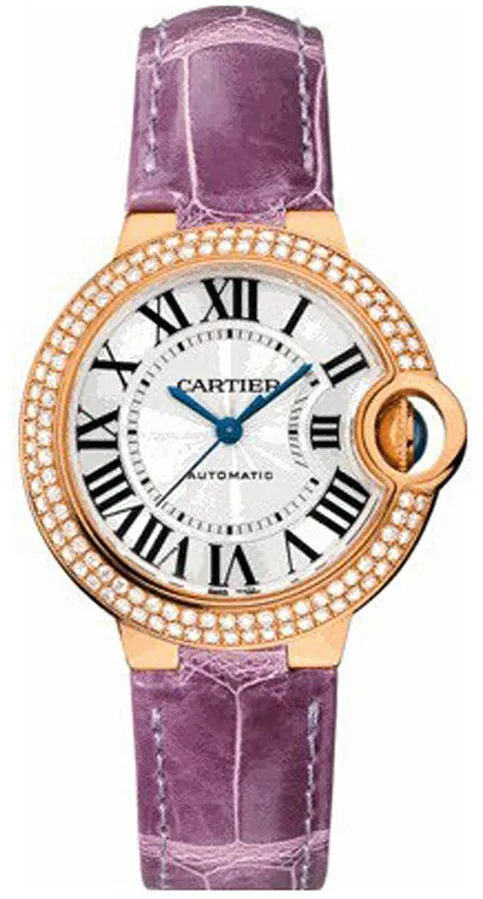 Cartier Ballon Bleu WE902066 33mm Rose gold White