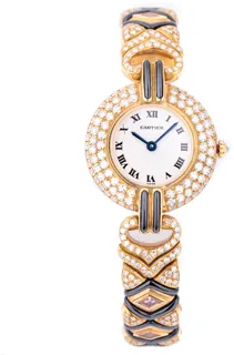 Cartier Colisee 881092 24mm Yellow gold White