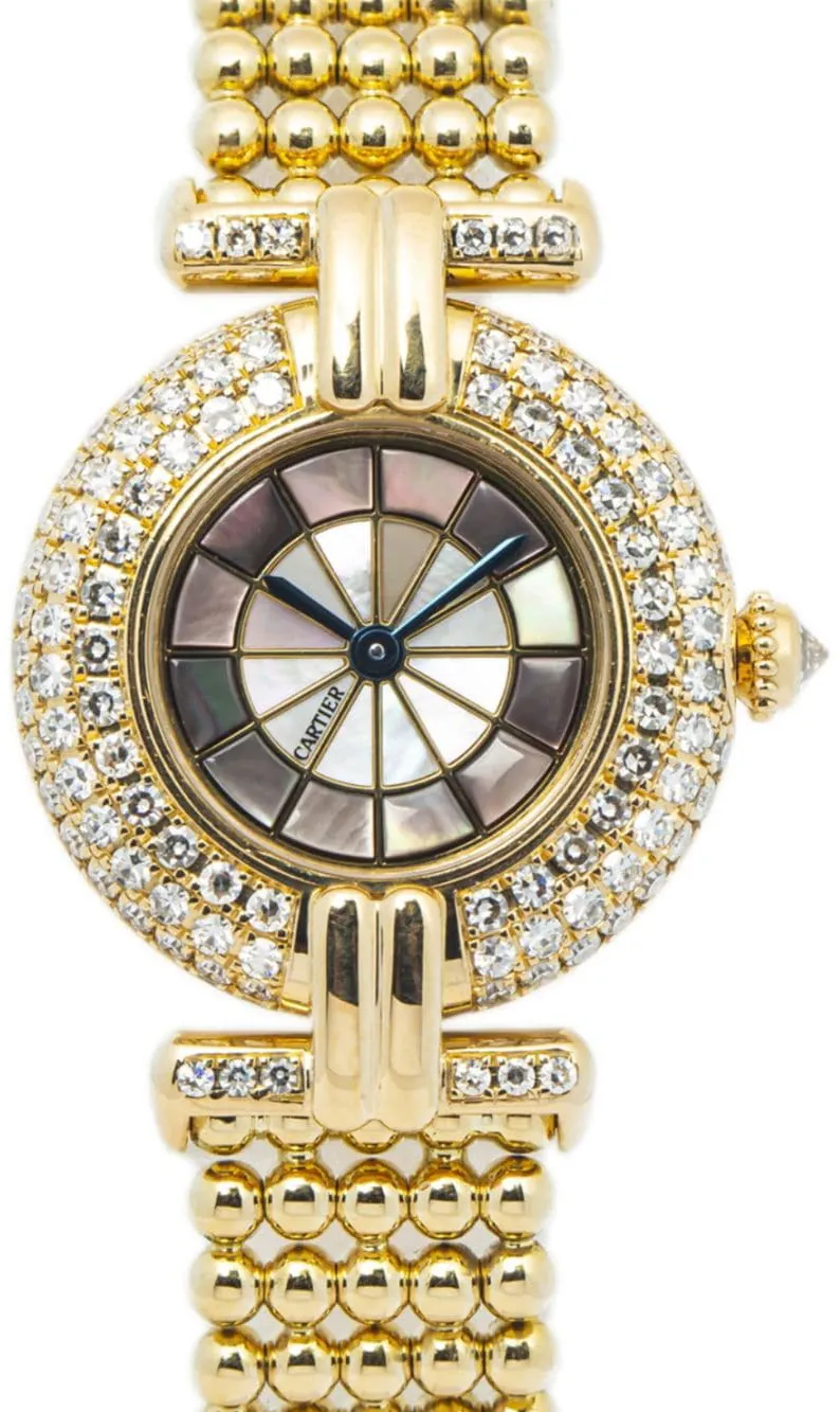 Cartier Colisee 1980 24mm Yellow gold Gold