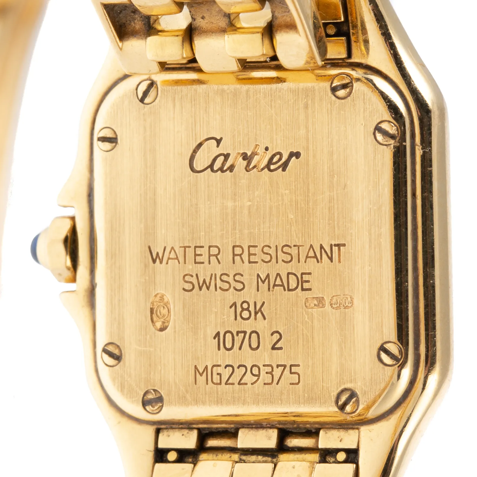 Cartier Panthère 1070 Yellow gold White 2