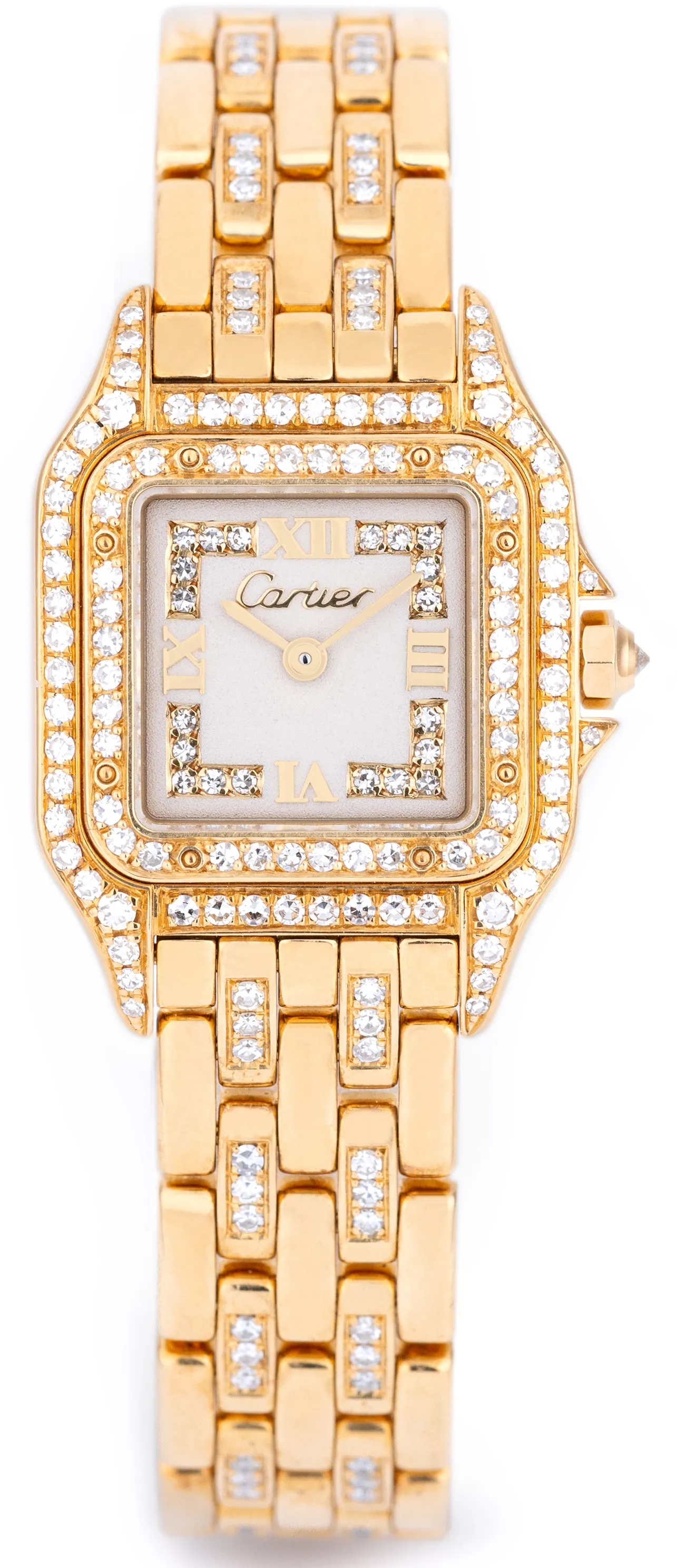 Cartier Panthère 8057915 22mm Yellow gold Cream