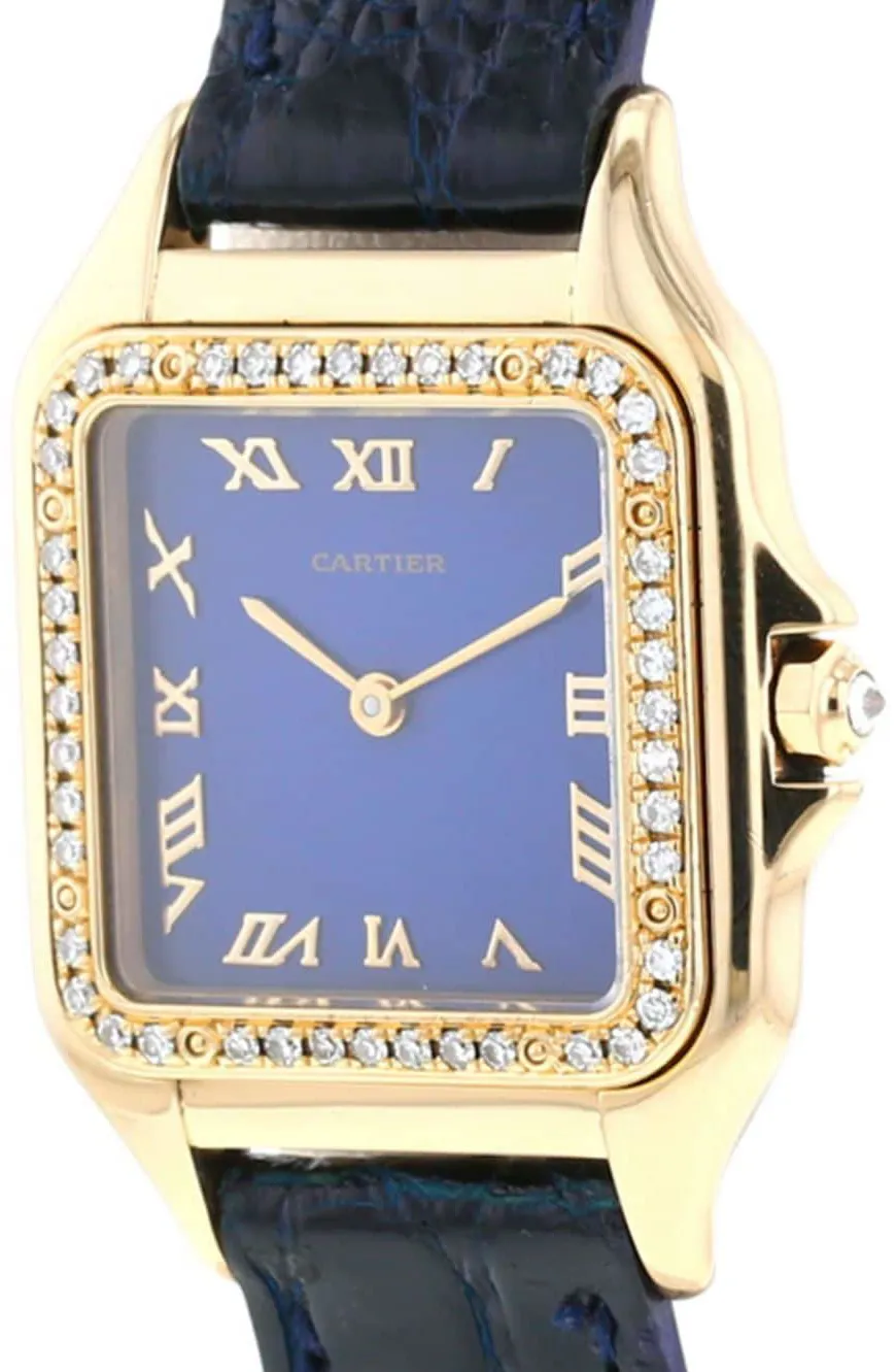 Cartier Panthère 402972 27mm Yellow gold Blue