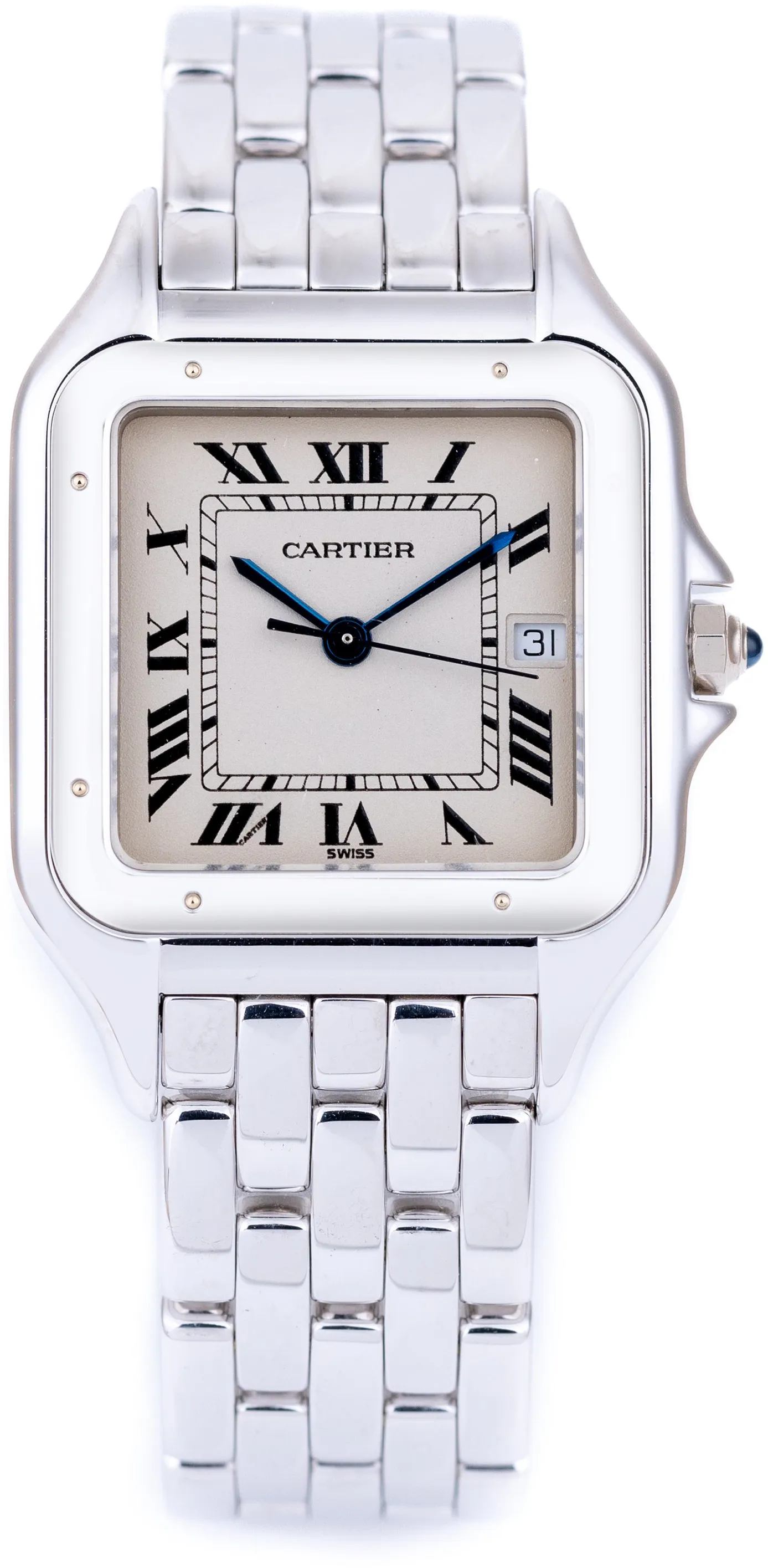 Cartier Panthère 27.5mm White gold Silvered