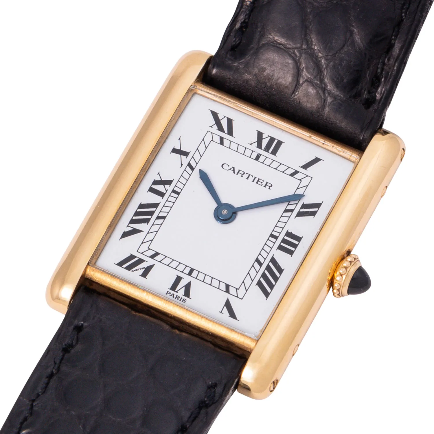 Cartier Tank 96065 24mm Yellow gold White 4