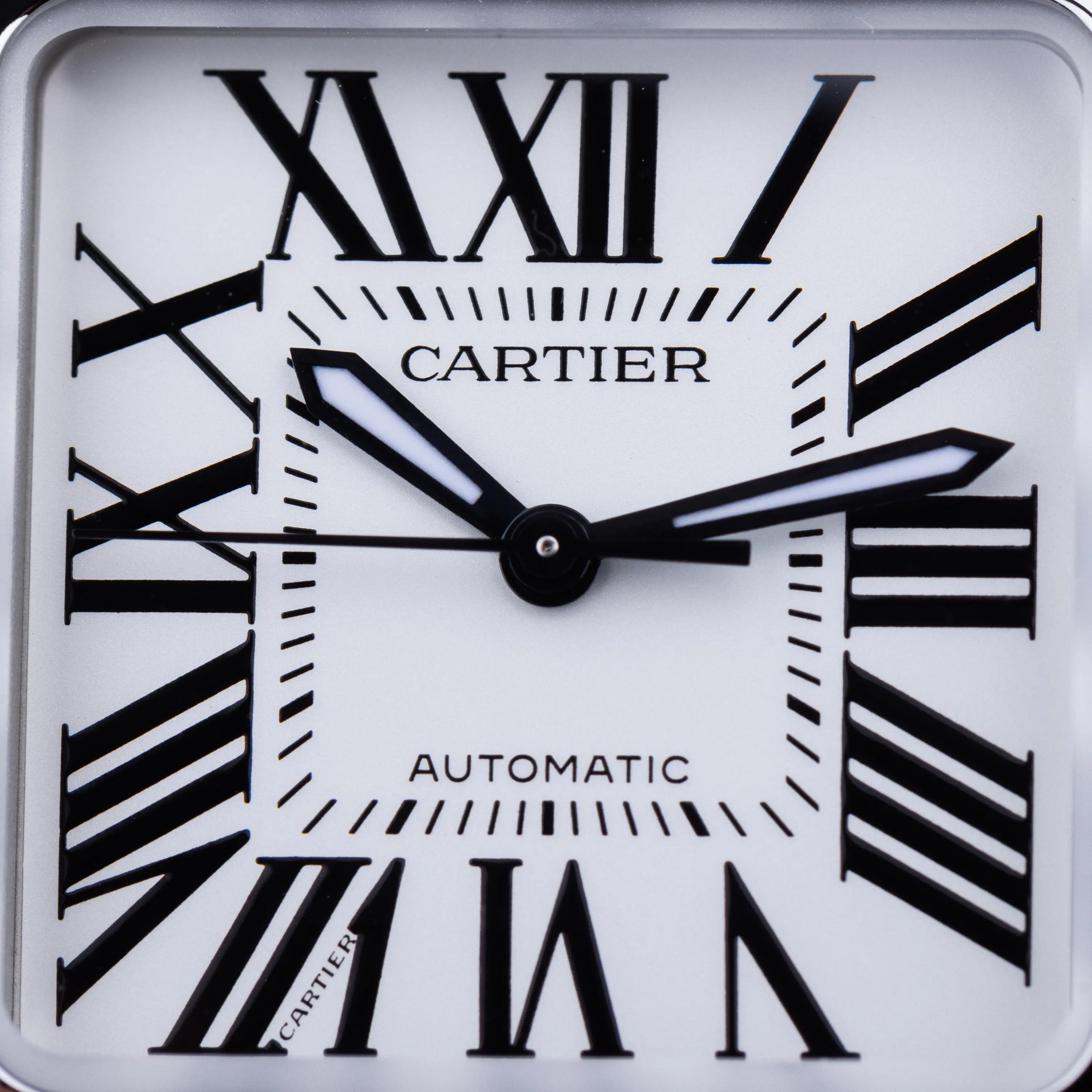 Cartier Santos 2878 33mm Stainless steel Silvered 3