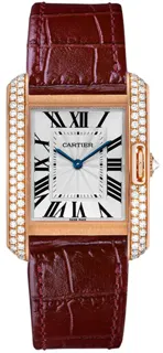 Cartier Tank WT100029 Rose gold Silver