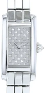 Cartier Tank Mini White gold crystal-encrusted