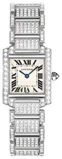 Cartier Tank Française WE1002SD White gold Silver