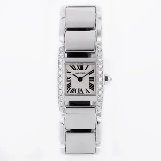 Cartier Tank Louis Cartier 2825 White gold White