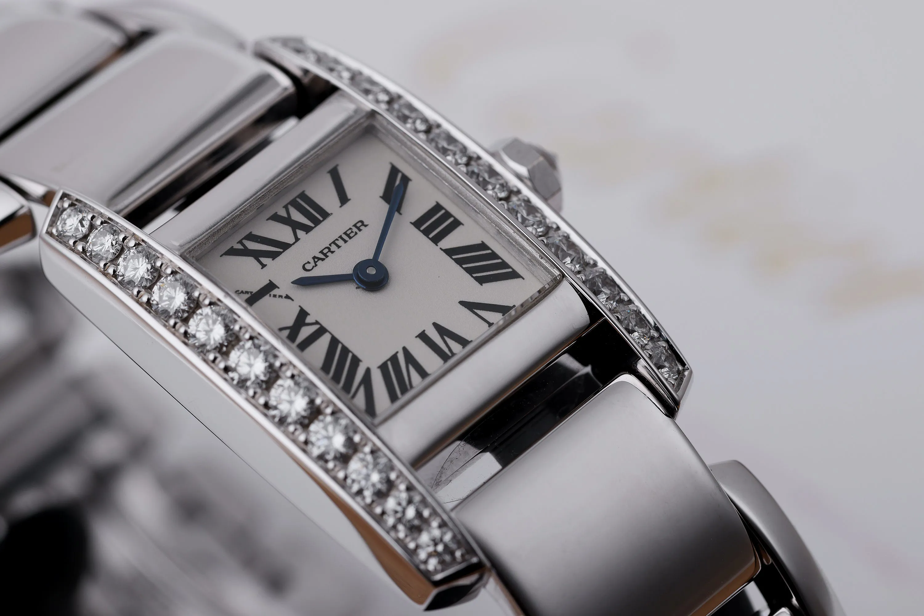 Cartier Tank Louis Cartier 2825 20mm White gold White 1