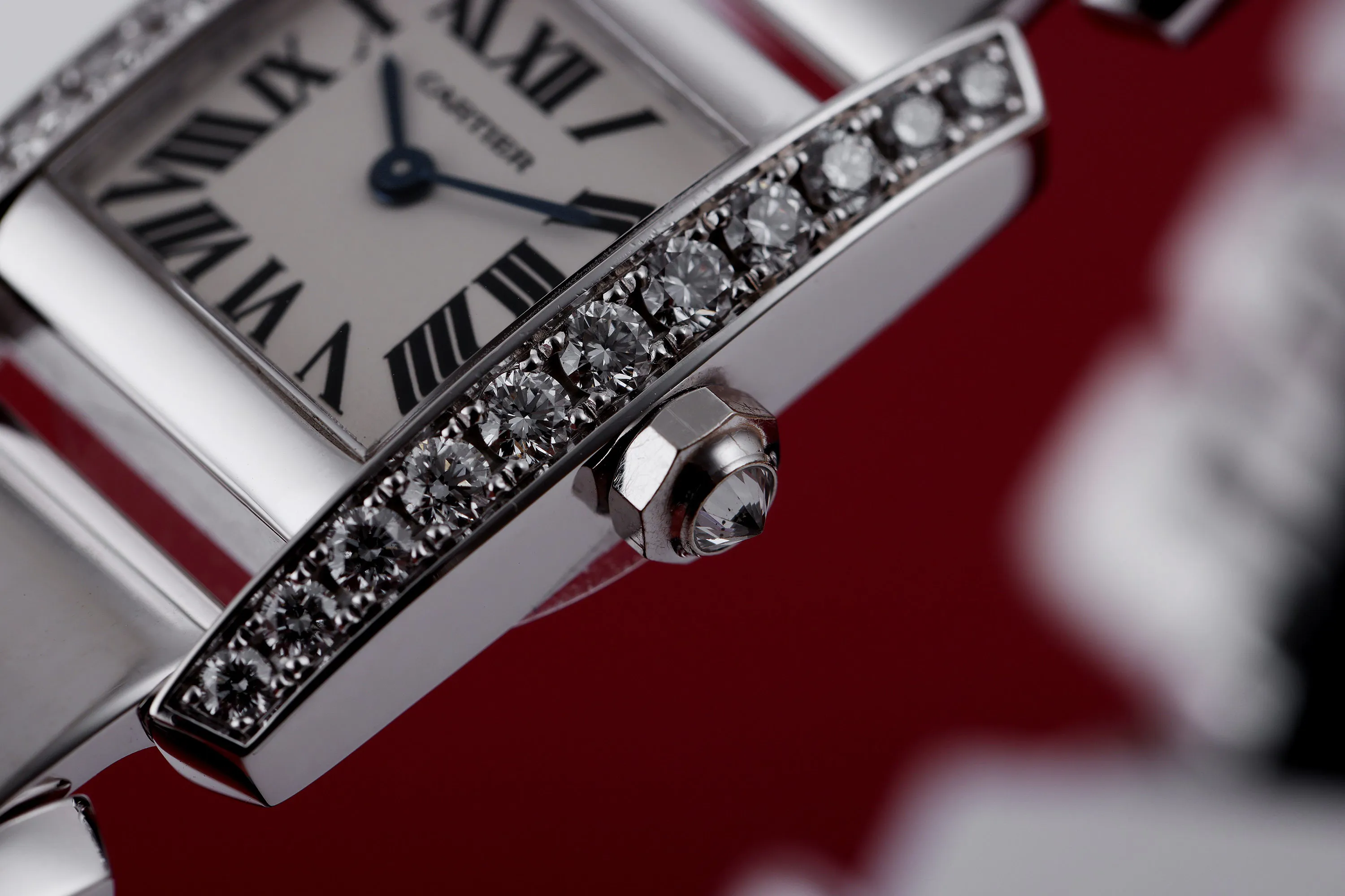 Cartier Tank Louis Cartier 2825 20mm White gold White 3