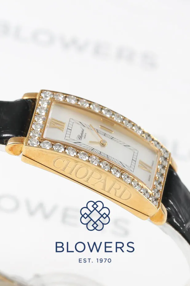 Chopard Classique S15919 18mm Yellow gold White 1