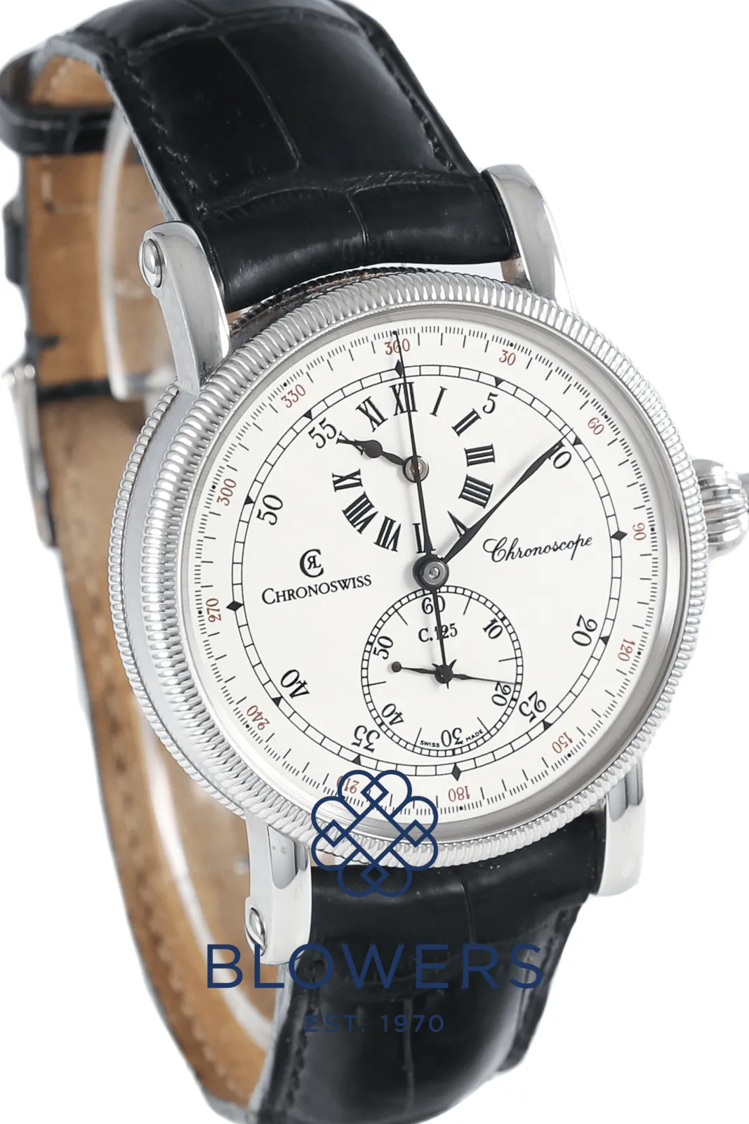 Chronoswiss Chronoscope CH 1523 38mm Stainless steel White 9