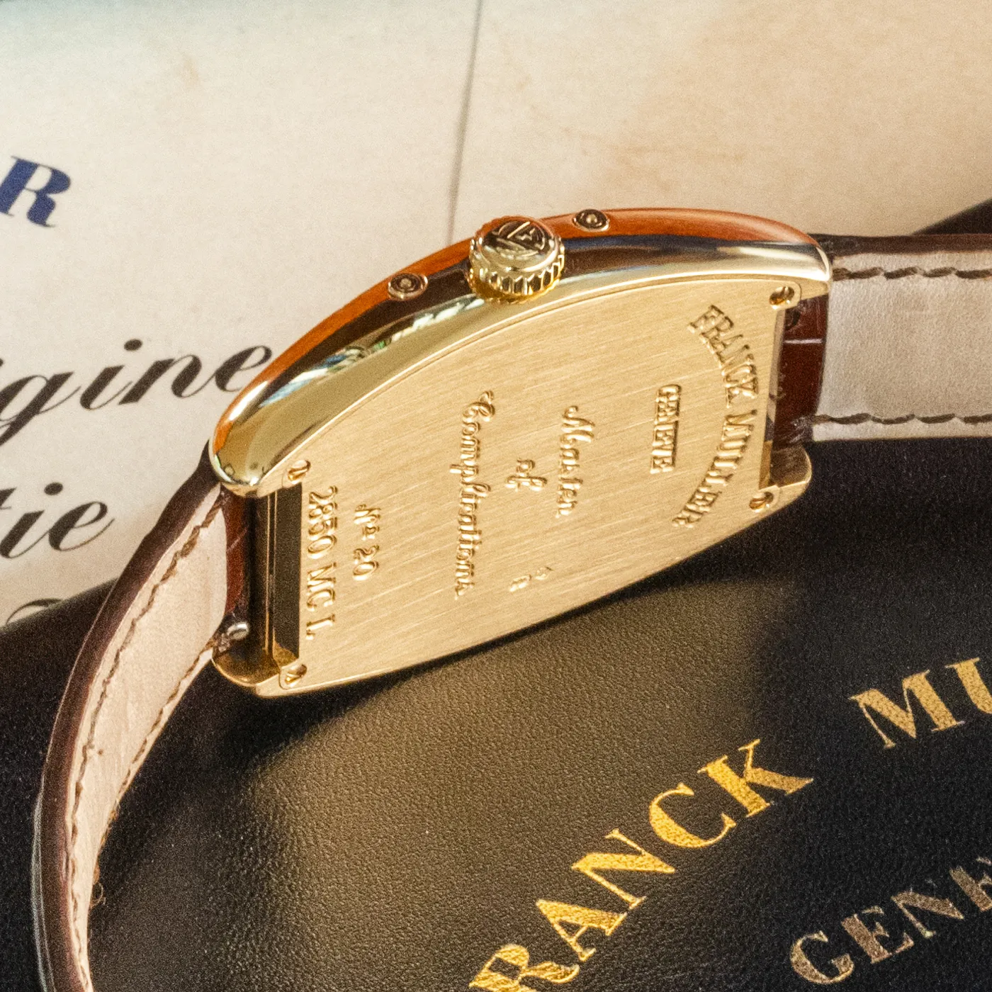 Franck Muller 2850 45mm Rose gold Guilloché 7