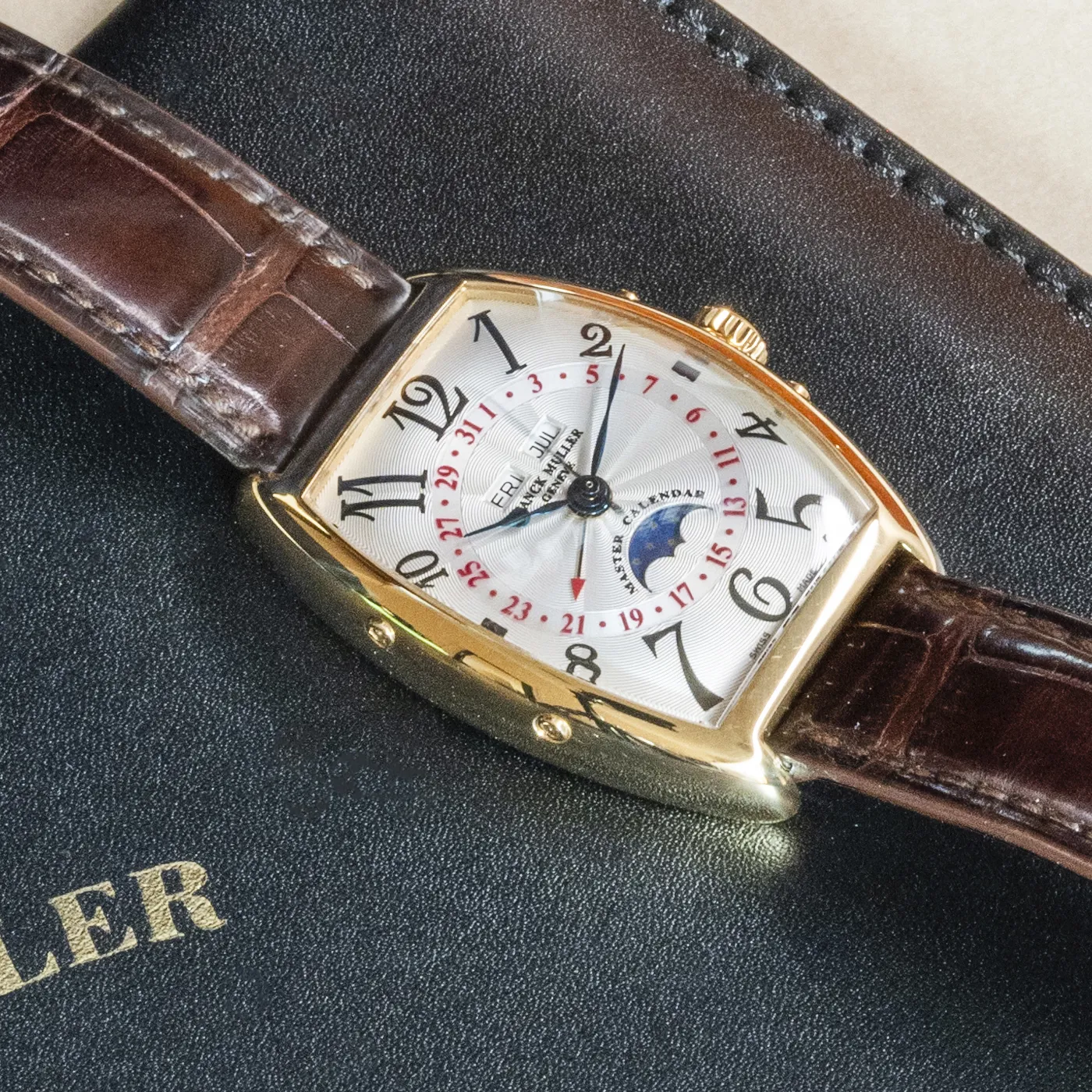 Franck Muller 2850 45mm Rose gold Guilloché 9