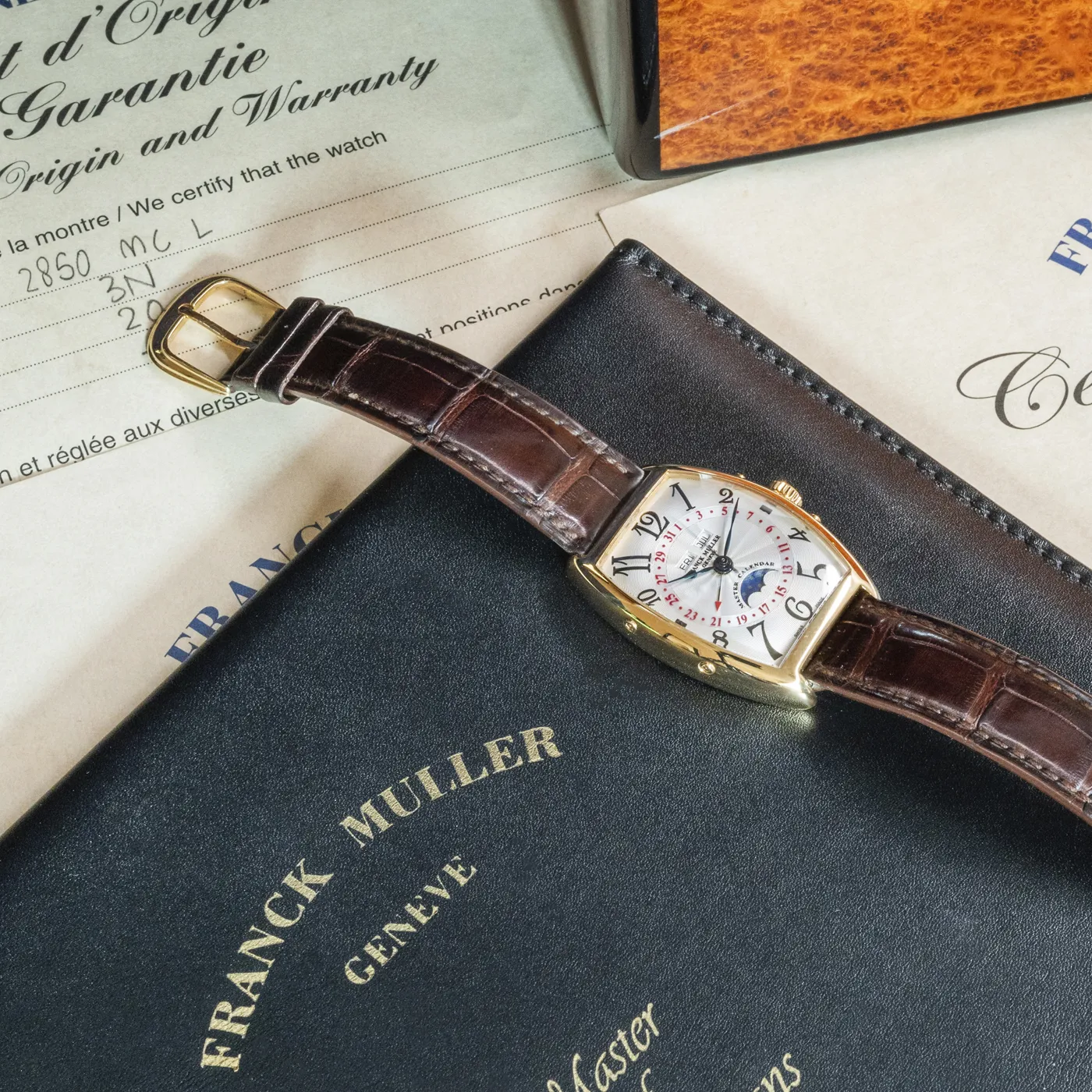 Franck Muller 2850 45mm Rose gold Guilloché 11