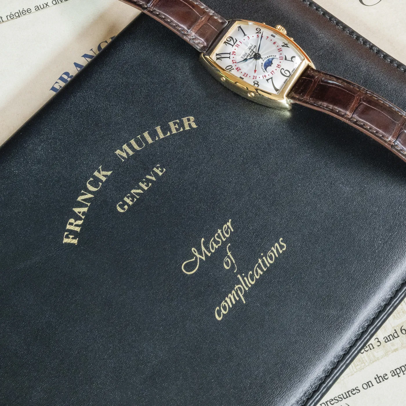 Franck Muller 2850 45mm Rose gold Guilloché 12