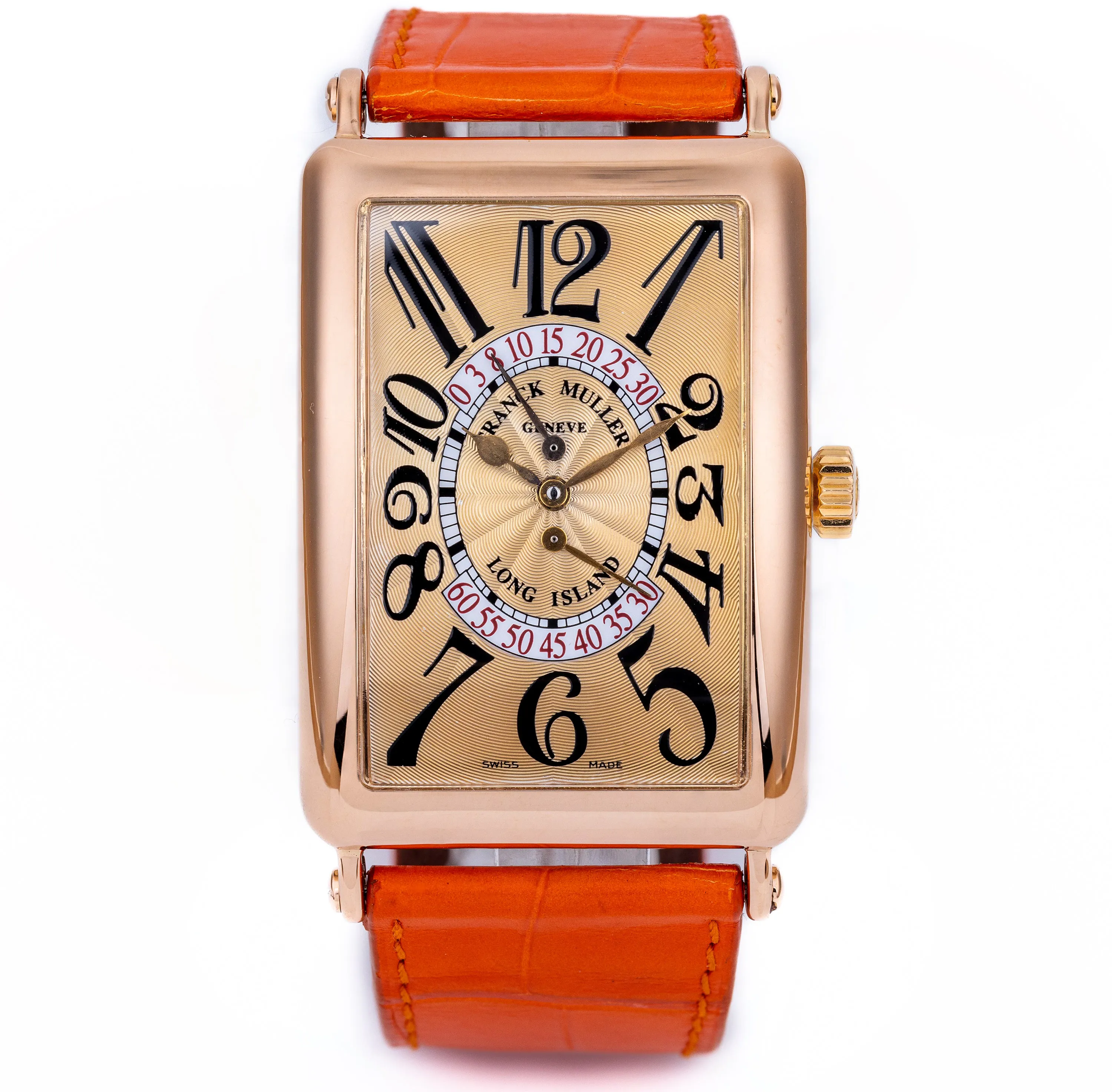 Franck Muller Long Island 1100 DS R 32mm Rose gold Gold