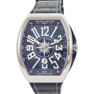 Franck Muller Vanguard V45 SC DT AC BL Stainless steel Blue