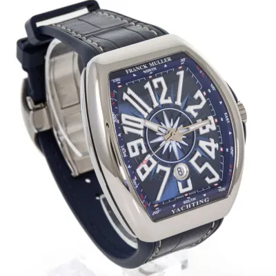 Franck Muller Vanguard V45 SC DT AC BL 43mm Stainless steel Blue 3