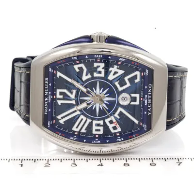 Franck Muller Vanguard V45 SC DT AC BL 43mm Stainless steel Blue 6