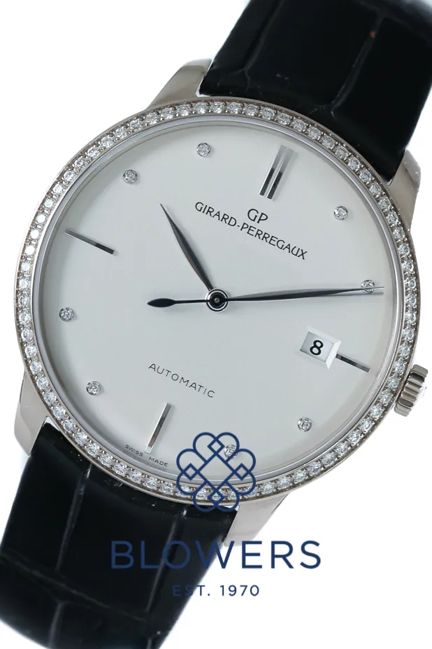 Girard-Perregaux 1966 49525d52a1a1-bk6a 38mm White gold Silver 1