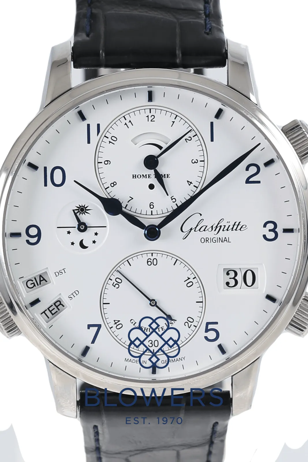 Glashütte Senator 1-89-02-03-02-30 44mm Stainless steel White 2