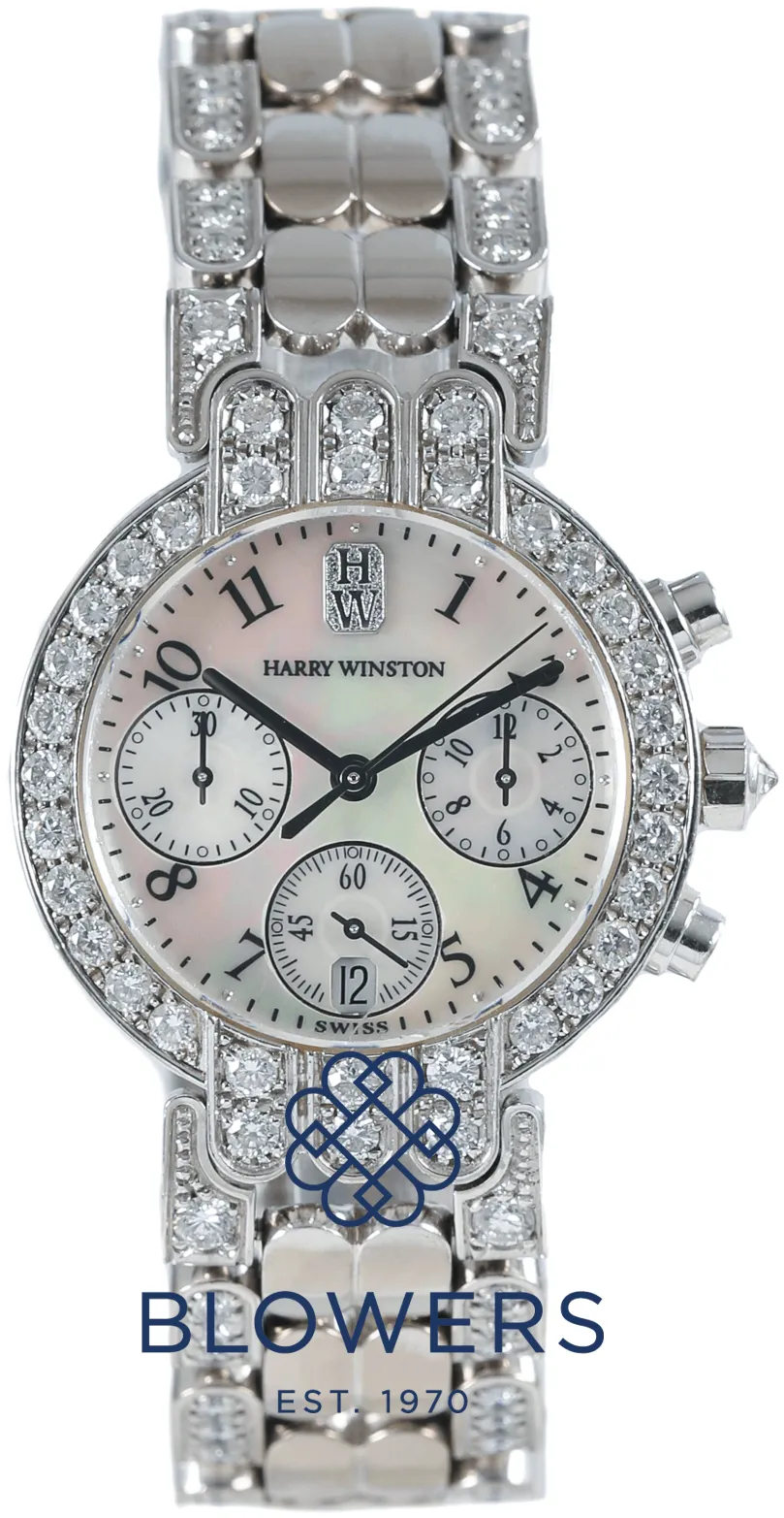 Harry Winston Premiere 200/UCQ32W 31mm White gold